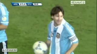 Argentina Vs Ecuador 4-0 All Goals Match Amical