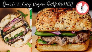 Black Bean Dip | Vegan Sandwich Idea | Bit Healthier