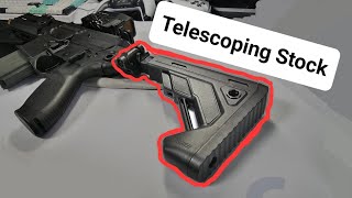 TMC SIG SAUER Telescoping stock UNBOXING, Overview #airsoft #mcx #toygun