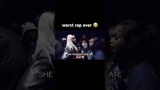 WORST rap battle EVER 😱🤣#rap #hiphop #rapper #music