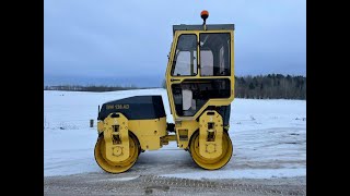 Видеообзор катка Bomag BW 138 AD с кабиной