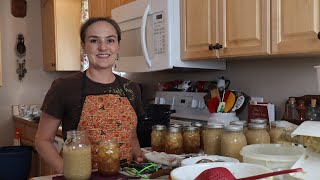 How to can Apple Sauce and Apple Pie Filling using honey instead of sugar!