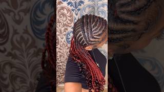 TRENDING BRAID STYLE FOR THE SUMMER @RastAfri_Braid #braids #braidstyles #hair #feedinbraids