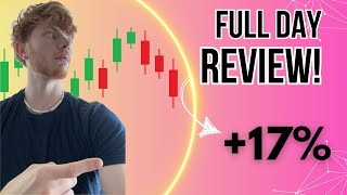 Learning To Let My Winners Run! Reviewing An FVG Trade In The Stock Market!