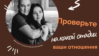 Проверьте на какой стадии сейчас ваши отношения