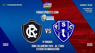 AO VIVO I REMO X PAYSANDU - 5ª RODADA 2024