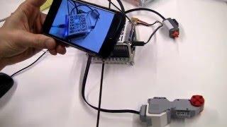 Lego Mindstorms Augmented Reality User Interface iPhone app