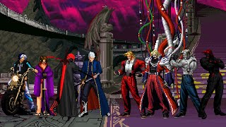 [KOF Mugen] Vergil Team VS. Rugal Bernstein Team