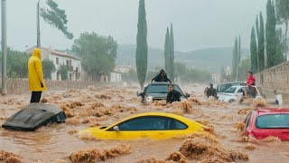 Almería Underwater! Watch the Chaos as Heavy Rains Hit Spain!