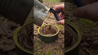 How To Make A Tuna Can Stove #shorts