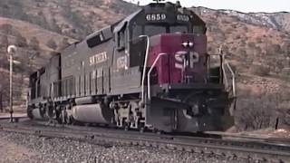 Southern Pacific 6859E at Tehachapi Loop