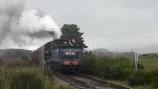 Caledonian 0-6-0, No 828 seen at Fisherman`s Crossing on the Strathspey Railway.