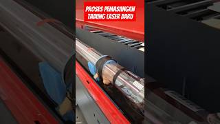 PROSES GANTI TABUNG LASER CO2 SUKSES‼️ CUTTING LASER CO2 #lasercutting #acrylic #cuttingmachine