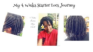 1 Month Starter Locs Journey 11/16/18