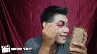 Tutorial MakeUp jaranan Versi Dedi Sam