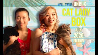 Mei li Twins Unbox Cat Lady Box July 2020 Edition