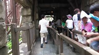 Tokyo DisneySea - Raging Spirits Offride Footage 2013 (No Copyright)