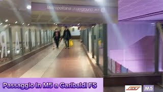 Passaggio in 🟣 M5 a Garibaldi FS