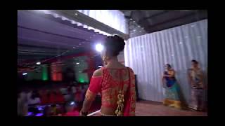 Sangeet bride side dance entrance