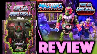 Mattel's BIGGEST MOTU figure !! MOTU Origins X TMNT Turtles of Grayskull Krang REVIEW