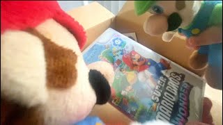 Super Mario Bros. Wonder unboxing