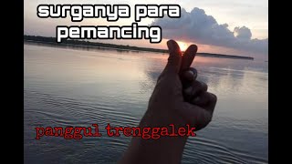 Mancing di laut ||spot surganya pemancing di panggul trenggalek