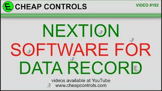 192 Nextion Data Record Software a feeble attempt at python coding