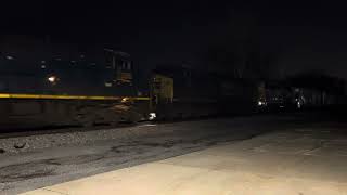 CSX M371 at Collingdale with an SD40E3