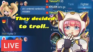 I carried troll teammates with kimmy - Mobile legends