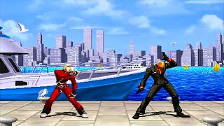 KOF Mugen) Ash Crimson Vs Oswald