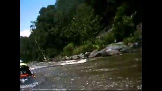 Riverboarding.  Pigeon River, Tennessee.  6-19-10.