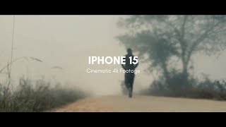 Apple iPhone 15 - Solo Cinematic 4k Footage