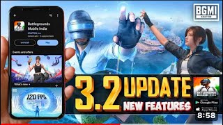 BGMI NEW UPDATE 3.2: Top Features, Anti Cheat, Urgent Notice, & More - NATURAL YT