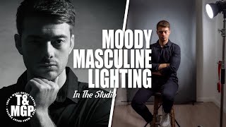 Moody Studio Lighting Tips for Masculine Models | Take & Make Great Photography with Gavin Hoey