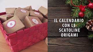 Calendari dell'avvento facilissimi e con poca spesa!