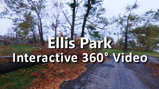 Post Derecho 360° Video of Ellis Park and the Tree Graveyard