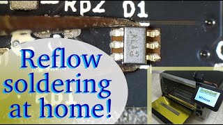 Home DIY Reflow Soldering SMD PCBs, Whizoo Controleo3 oven