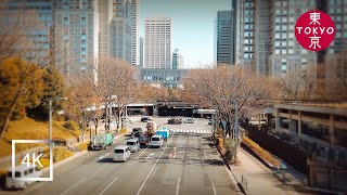 Japan | Walking from Hatsudai station to Shinjuku Kabiki-cho in Tokyo. | 4K #shinjuku #kabikicho