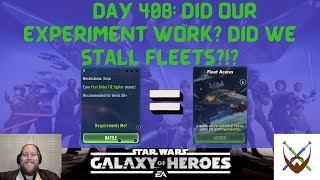 Day 408: Did our experiment work? Did we stall fleets?!?