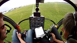 Helicopter Slope Landing - Schweizer 300