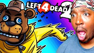 Left 4 Dead 2 Funny Moments - FNAF vs. The Backrooms! (REACTION)