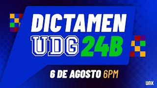 MARATÓN DICTAMEN DE ADMISIÓN UDG 2024B