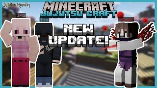 NEW CURSED TECHNIQUES, YUTA & CHOSO Updates! - Minecraft Jujutsu Craft v40 Update Mod Showcase