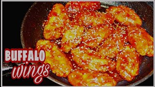 Buffalo chicken wings || Tangy buffalo chicken wings recipe