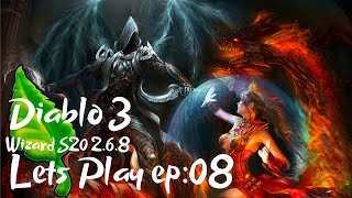 Wizard Let's Play EP:08 Diablo 3 Patch 2.6.8 Season 20 | Diablo 3