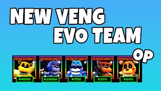 *NEW* FULL VENGEANCE EVO TEAM is OP in Five Nights TD | FNTD