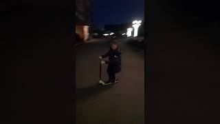 Лайты в ночь #scootering #рек #street #рекомендации #трюки #music