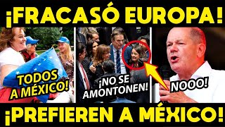 ¡FRACASO EUROPA NEOLIBERAL! INVERSIONISTAS PREFIEREN A MEXICO