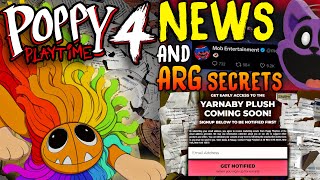 NEW! Yarnaby Plush Coming Soon, ARG Update/Secrets, Merch, Game Ports & MORE! [Poppy Playtime News]