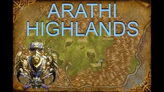 Level Fast in BfA: Arathi Highlands - Zone Review